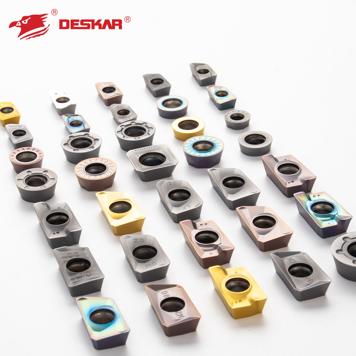 DESKAR CNC lathe cutting tools for metal crew cutting tool APMT APKT1003 APMT1135  Milling insert cemented carbide inserts supplier