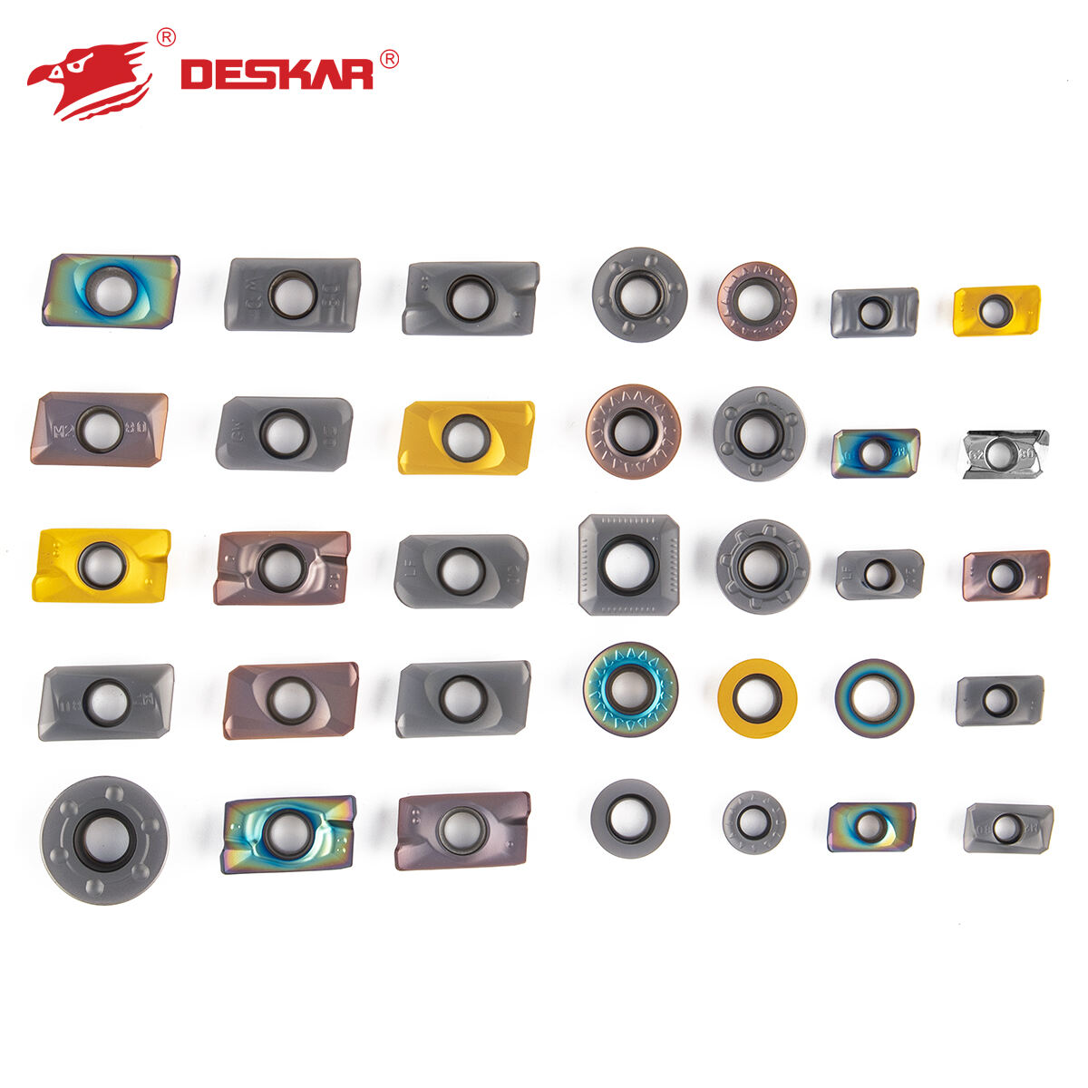 DESKAR CNC lathe cutting tools for metal crew cutting tool APMT APKT1003 APMT1135  Milling insert cemented carbide inserts manufacture