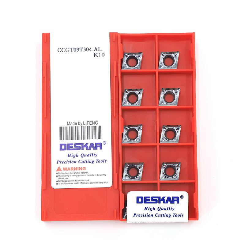 DESKAR CCGT09T304-AL K10 Tool Insert Aluminum Inserts For Carbide Cutting Tool supplier