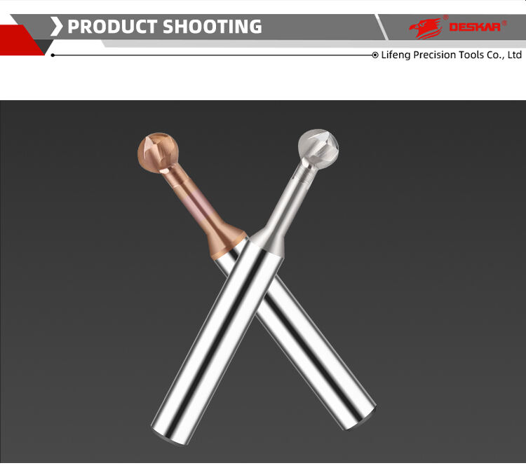 DESKAR HRC45 HRC55 HRC65Tungsten steel Solid Hard Alloy End Mill CNC Carbide End Milling Cutter CNC Tool Factory Customized supplier