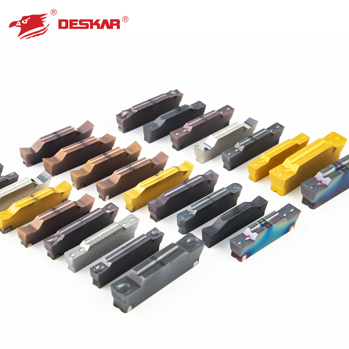 Deskar Tungsten carbide inserts MGMN MGGN150 200 lathe turning tool parts turning tool cnc blade tools inserts grooving insert manufacture