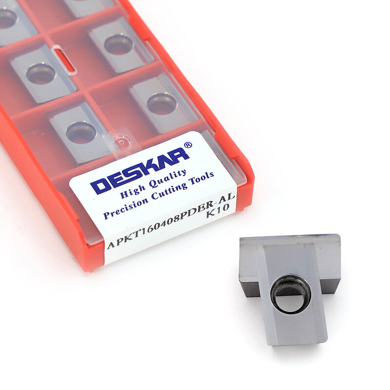 DESKAR APKT160408PDER-AL K10 Milling Inserts Carbide CNC Lathe Cutting Tool Turning Insert factory