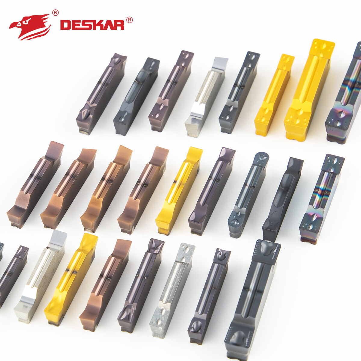 Deskar Tungsten carbide inserts MGMN MGGN150 200 lathe turning tool parts turning tool cnc blade tools inserts grooving insert supplier