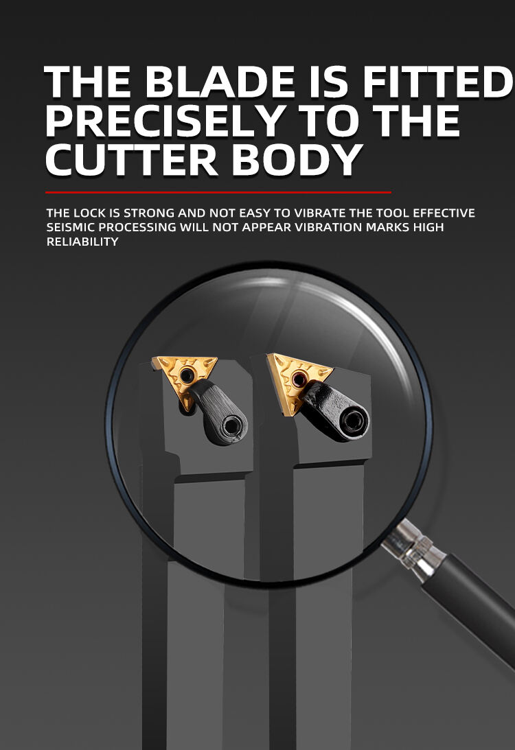 DESKAR CNC Tool Holder with Indexable External Turning Set Carbide Inserts for Steel Workpiece Turning lathe holder cnc cutting factory