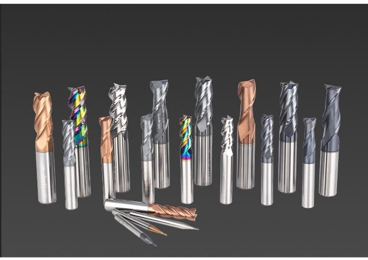 DESKAR HRC45 HRC55 HRC65Tungsten steel Solid Hard Alloy End Mill CNC Carbide End Milling Cutter CNC Tool Factory Customized supplier