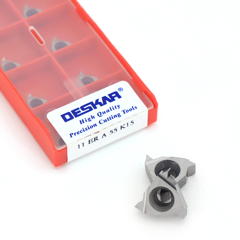 DESKAR 11 ER A 55 K15 CNC Lathe Threading Inserts Thread Turning Tools Cutter Tools Machine Metal