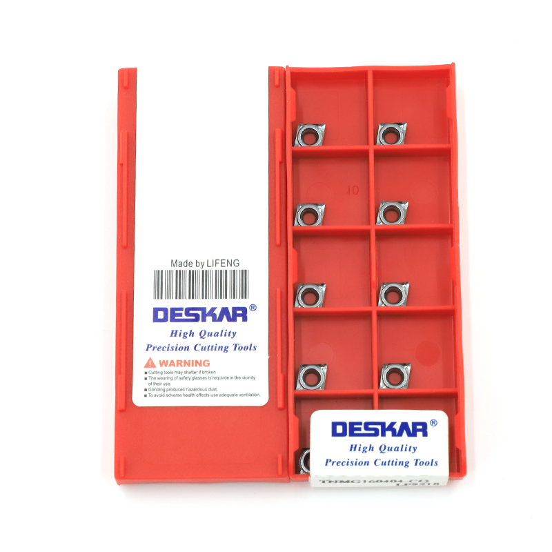 DESKAR CCGT060204-AL K10 Aluminum and Copper Carbide Inserts Lathe Tools Cutter CNC Turning Tool Carbide Inserts
