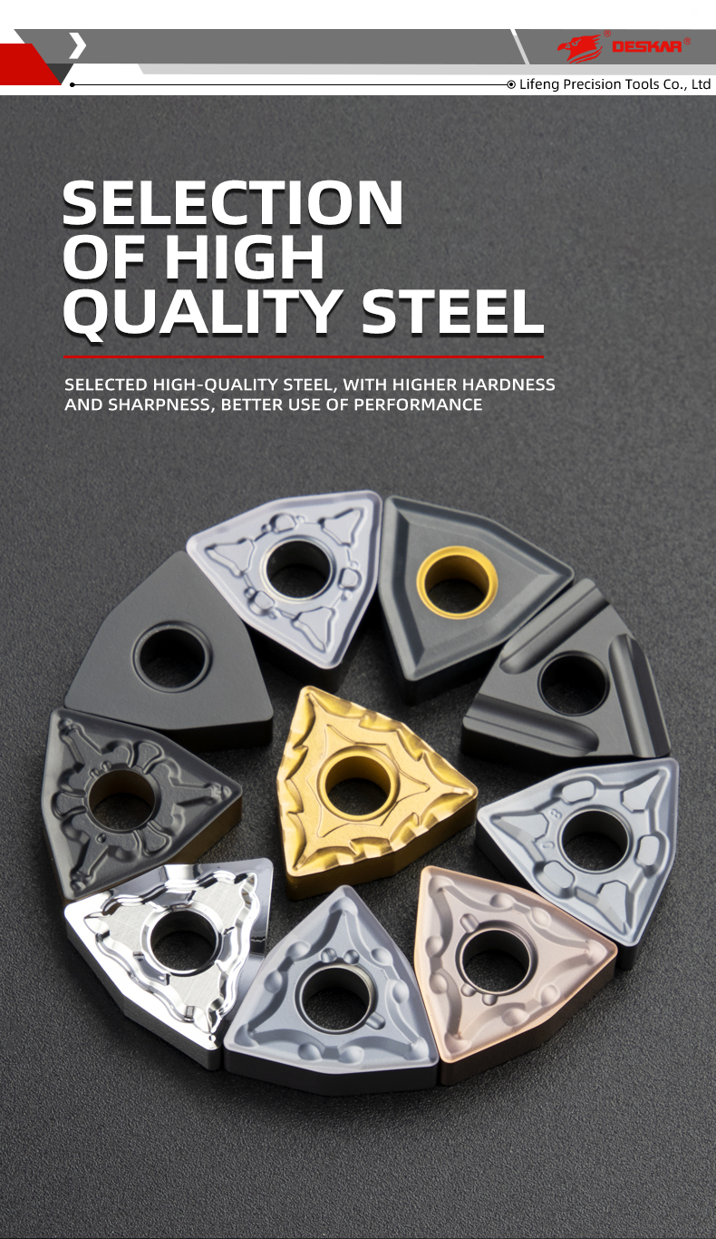 DESKAR Turning Tool Inserts APMT CNMG DNMG SNMG TNMG VNMG WNMG MGMN Milling Inserts Metal Lathe Cutting Tools Carbide CNC Insert supplier